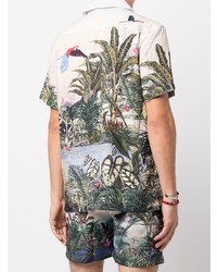 Orlebar Brown Tropical Print Shirt