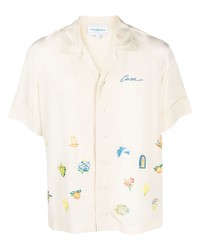 Casablanca Casa Icons Silk Shirt