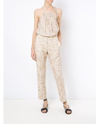 Andrea Marques Printed Skinny Trousers