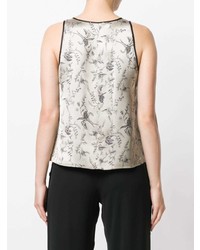 Forte Forte Floral Jacquard Shell Top
