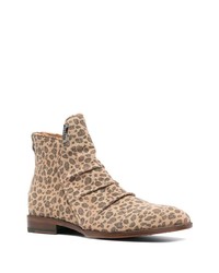 MATT MORO Leopard Print Ankle Boots