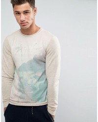 Blend of America Blend Surfing Print Sweater