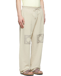 Acne Studios Green Organic Cotton Lounge Pants