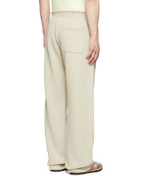 Acne Studios Green Organic Cotton Lounge Pants