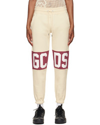 Gcds Off White Band Lounge Pants
