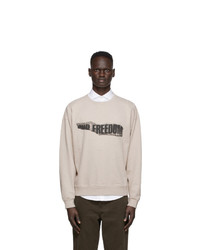 Schnaydermans Beige Boxy Freedom Sweatshirt