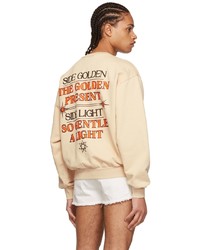 Online Ceramics Beige Laraaji Edition All Things Beautiful Sweatshirt