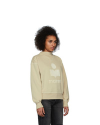 Isabel Marant Etoile Beige Moby Inactif Sweatshirt
