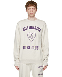 Billionaire Boys Club Grey Heart Logo Sweatshirt