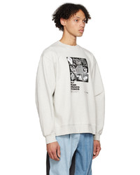 Ader Error Grey Topian Sweatshirt