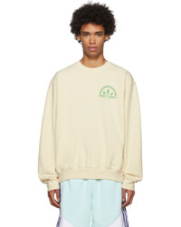 Sporty & Rich Off White Fitness Group Sweatshirt