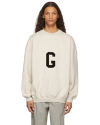 Fear Of God Off White G Logo Crewneck Sweatshirt