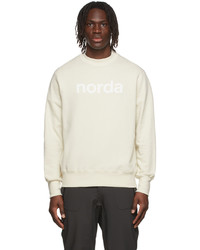 Norda Off White Organic Cotton Sweater