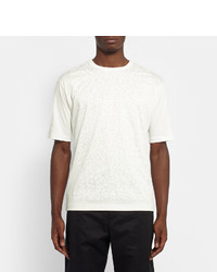 Issey Miyake Gaia Printed Cotton Jersey T Shirt