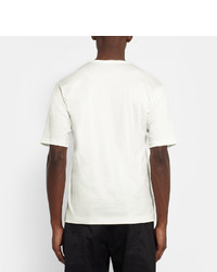 Issey Miyake Gaia Printed Cotton Jersey T Shirt