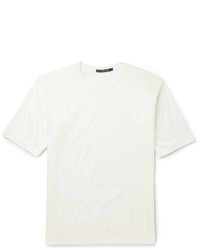 Issey Miyake Gaia Printed Cotton Jersey T Shirt