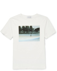 Beams T Photo Print Cotton Jersey T Shirt