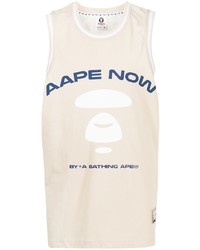 AAPE BY A BATHING APE Aape By A Bathing Ape Logo Print Detail Tank Rop