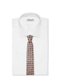 Rubinacci 8cm Cotton And Silk Blend Jacquard Tie