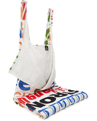 Tommy Jeans x Martine Rose White Rose Towel Tote