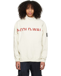 A-Cold-Wall* Off White Printed Turtleneck