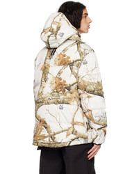 The Very Warm White Realtree Edge Edition Anorak Puffer Jacket