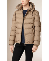 Burberry Puffer Jacket With Removable Sleeves, $795 | Burberry | Lookastic