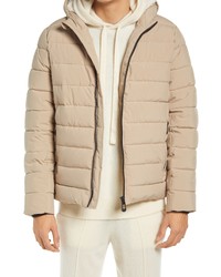 NOIZE High Pile Hooded Puffer Jacket