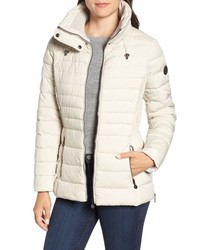 Bernardo Micro Touch Water Resistant Quilted Jacket