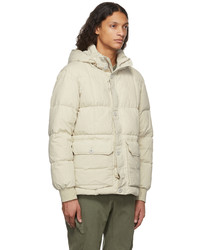 C.P. Company Off White Down Flatt Goggle Jacket