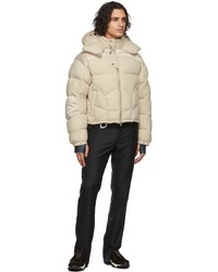 Heliot Emil Off White Down Jacket
