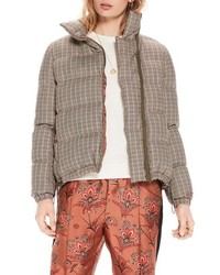 Scotch & Soda Quilted Check Jacket