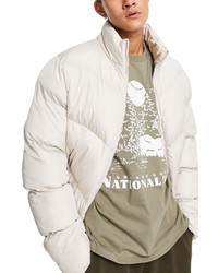 ASOS DESIGN Recycled Polyester Puffer Jacket