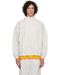 Nike White Sportswear Solo Swoosh Jacket