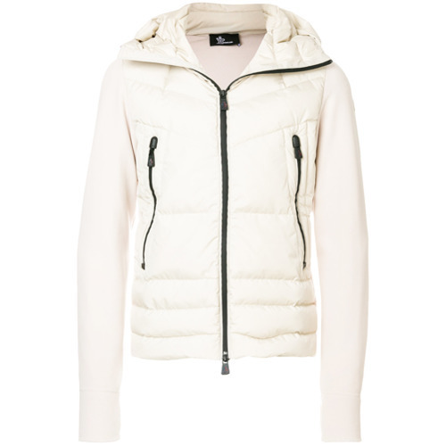 moncler zipped padded jacket