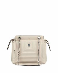 Fendi Dotcom Click Small Quilted Chain Shoulder Bag