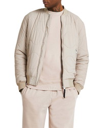 River Island Horizontal Onion Quilted Cotton Jacket