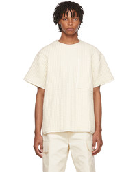 Jil Sander Off White Cotton T Shirt