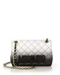 Moschino Small Dgrad Quilted Leather Shoulder Bag