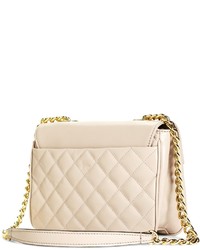 Brooks Brothers Small Quilted Calfskin Crossbody Bag