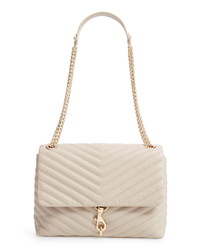 Rebecca Minkoff Edie Flap Quilted Leather Shoulder Bag