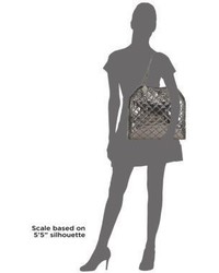 Stella McCartney Falabella Metallic Quilted Faux Leather Tote