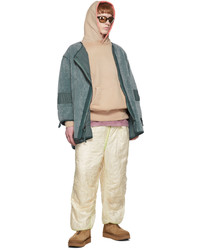 NotSoNormal Off White Puff Lounge Pants