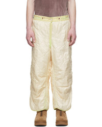 NotSoNormal Off White Puff Lounge Pants