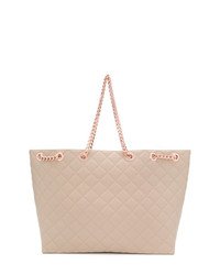 Designinverso Gold Quilted Tote