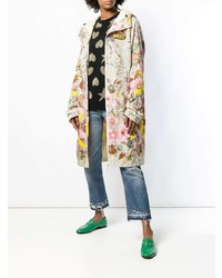 Gucci Floral Print Raincoat