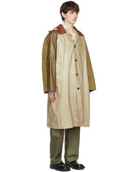 Andersson Bell Khaki Polyester Coat