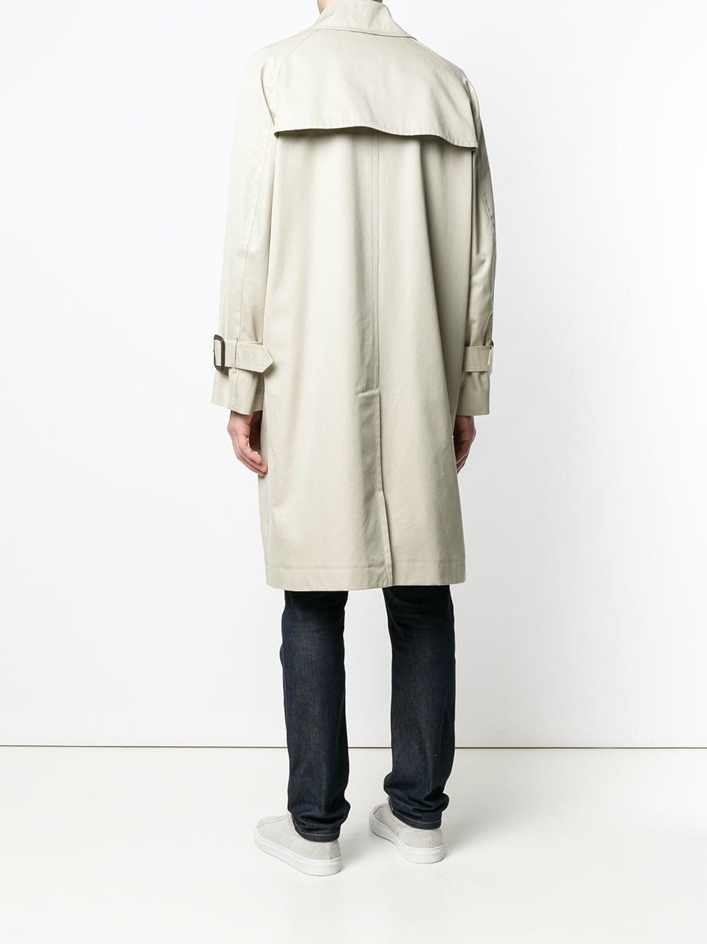 MACKINTOSH Sand Cotton Oversized Fly Fronted Trench Coat Gm 129bs, $570 ...