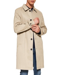Topman Triple Stitch Mac Coat