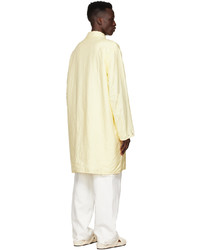 Jil Sander Yellow Nylon Coat